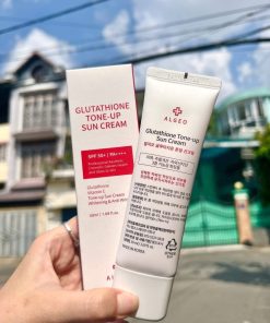 algeo glutathione tone up sun cream 7