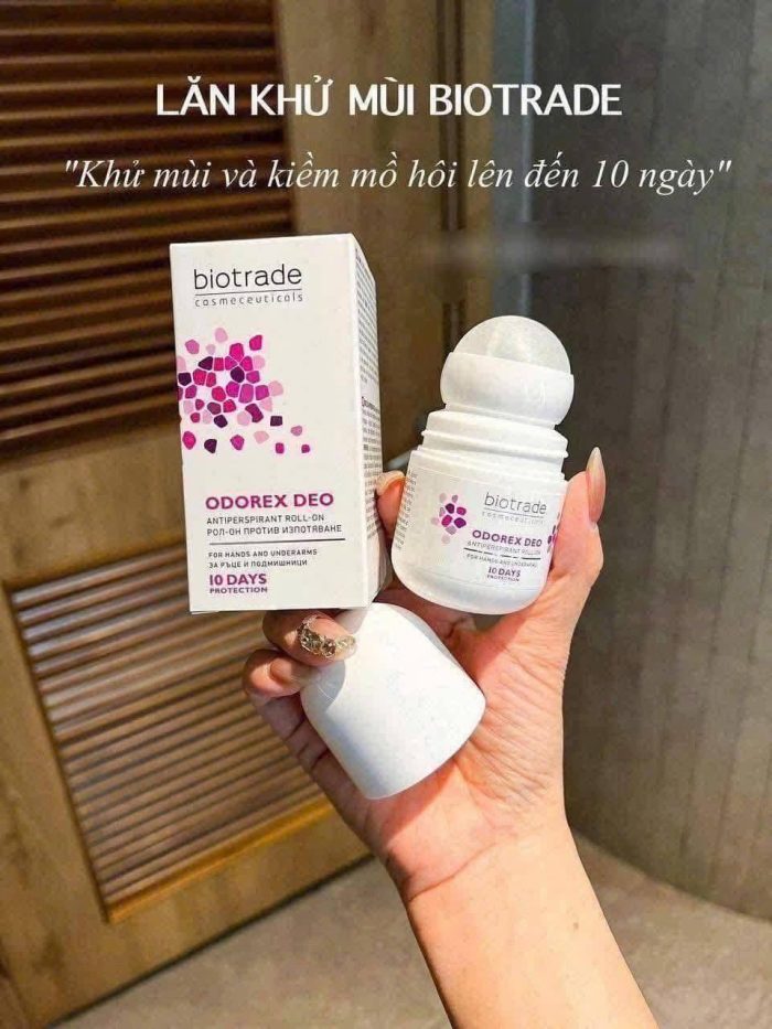 Lăn khử mùi Biotrade Odorex Deo Antiperspirant Roll-on