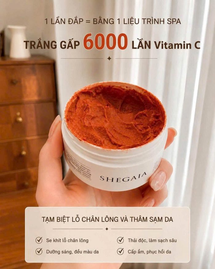 Mặt nạ đất sét Shegaia Dragon Blood Exosome Mask