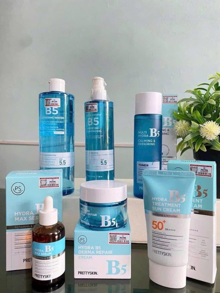 Sữa rửa mặt PrettySkin Multi Hydra B5 Purifying Foaming Gel