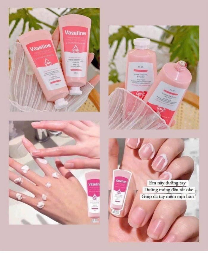 Kem dưỡng da tay Vaseline Deep Moisture Hand Cream
