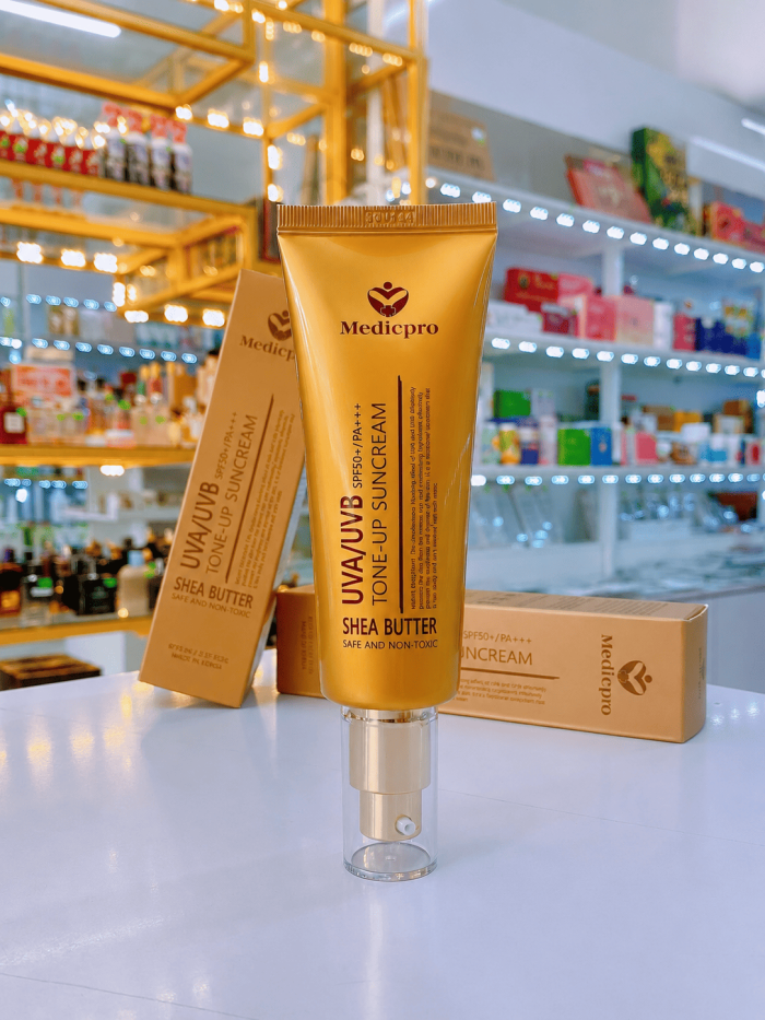 Kem chống nắng Medicpro UVA/UVB Tone Up Suncream