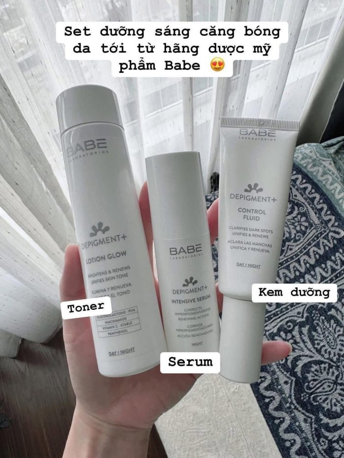 Nước Hoa Hồng Babe Depigment Lotion Glow