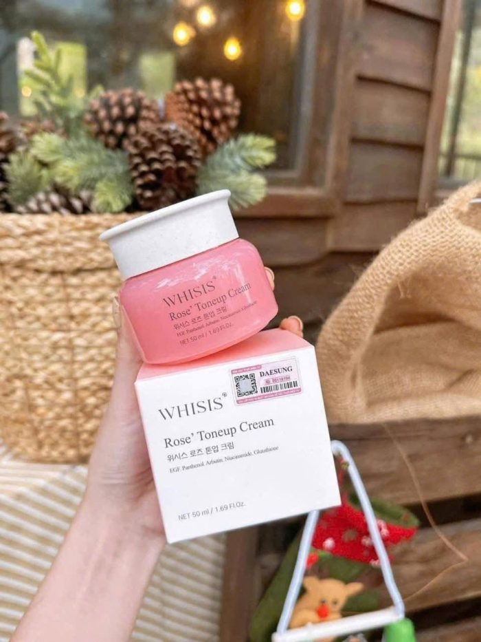 Kem Dưỡng Tone Whisis Rose Toneup Cream