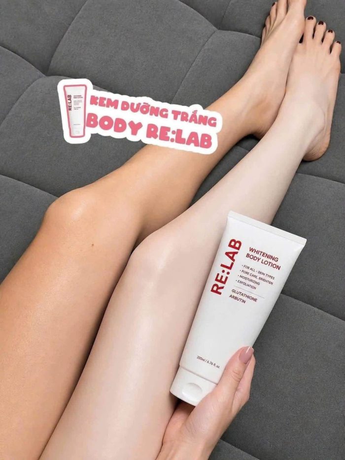 Kem Body Relab Whitening Body Lotion Mẫu Mới Nhất