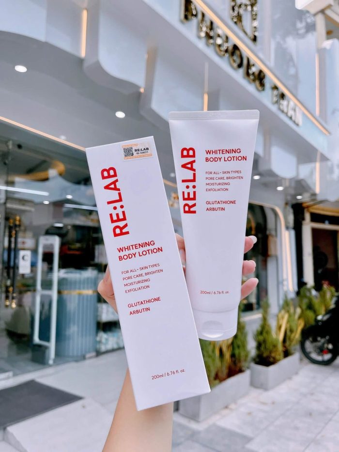Kem Body Relab Whitening Body Lotion Mẫu Mới Nhất