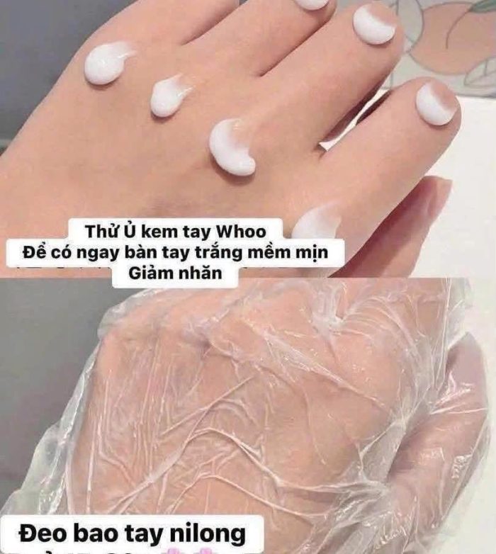 Kem Dưỡng Da Tay Whoo Gongjinhyang Royal Hand Cream