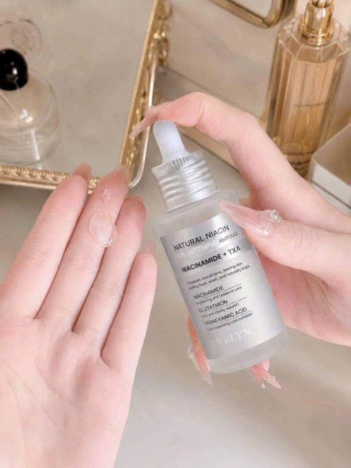 Serum Jvelyn Natural Niacin Brightening Ampoule mờ nám tàn nhang