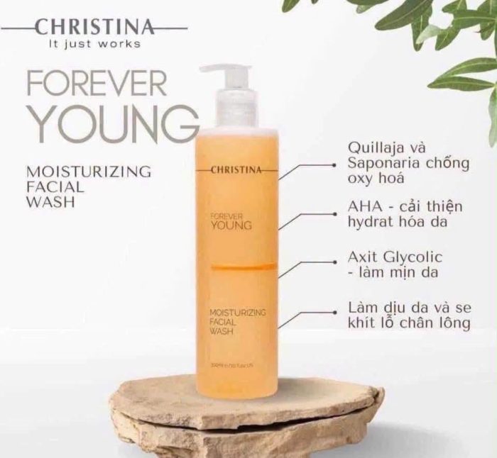 Sữa rửa mặt Christina Forever Young Moisturizing Facial Wash
