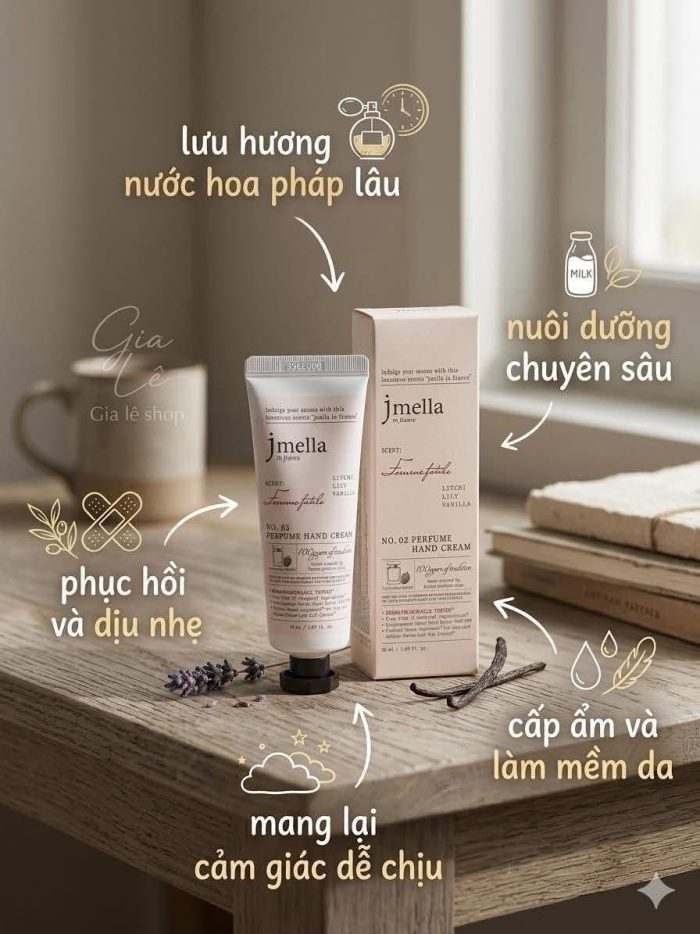 Kem dưỡng da tay Jmella In France Perfume Hand Cream