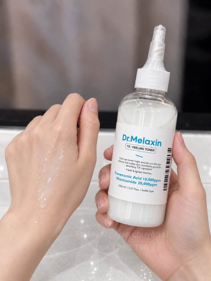 Nước hoa hồng toner Dr Melaxin TX Peeling