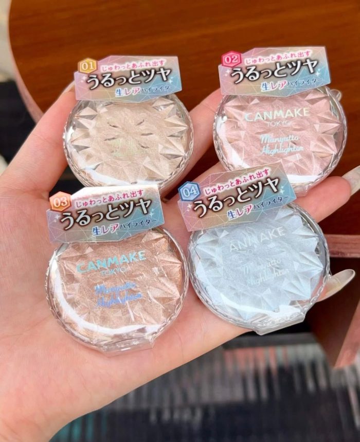 Phấn bắt sáng Canmake highlight Munyutto Highlighter