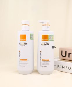 Bộ Gội Xả Olexrs+HairSalon Luxury Argan Oil & Pearl Essence
