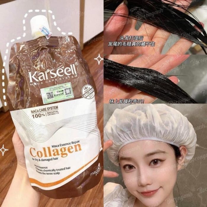 Ủ tóc Collagen Karseell Maca