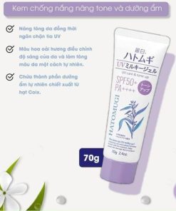 kem chong nang nang tone va lam sang da hatomugi spf50 pa 2