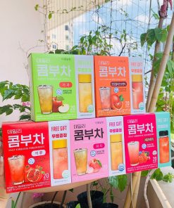 Trà Kombucha Hàn Quốc Kết Hợp Cải Thiện Sức Khỏe và Giảm Cân